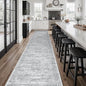 Soalmost Hallway Runner Rug 2'6" x 14' Washable Long Kitchen Rugs Grey | by Soalmost