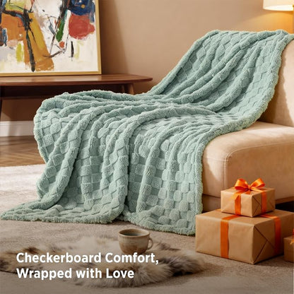 Bedsure GentleSoft Sage Green Throw Blanket - Image 5