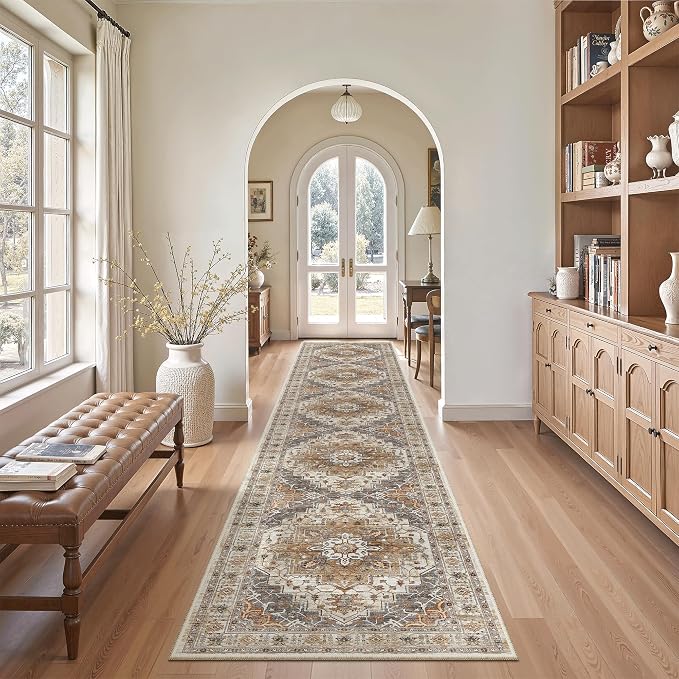 Madane Washable Runner Rugs 2x12 Long - Image 4