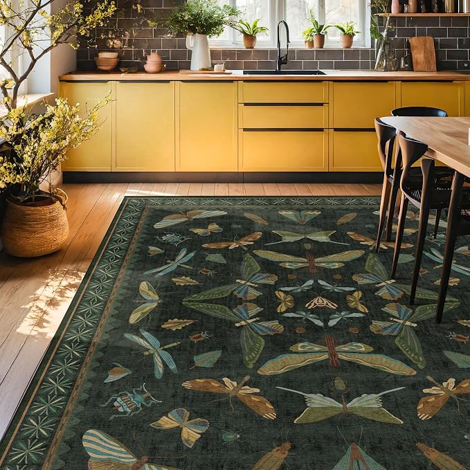 Forest Green Rugs for Living Room - Image 3