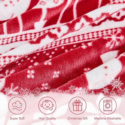 Edenleaf Christmas Blanket Soft Cozy Fleece Throws - Image 6