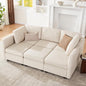 Weture Modular Sectional Sleeper Sofa, Sectional Couch Reversible Sleeper Sofa by Weture
