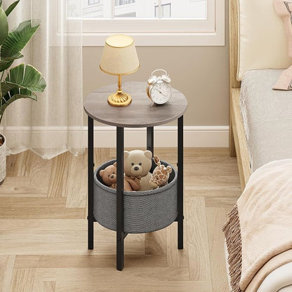 Vagusicc Round Side Table End Table - Image 7