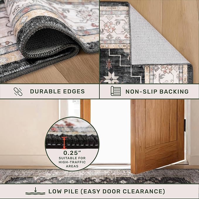 2x4 Entryway Runner Rugs, Small Runners - Image 4