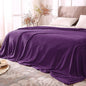 BEDELITE Fleece Blanket Soft Plush Full Bed Blanket Purple 84"x90" | Ultra Soft by BEDELITE