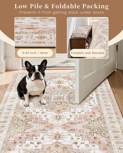 Madane Kitchen Runner 2'6''x8' Soft Rug Runners - Image 9