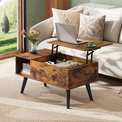 WLIVE Coffee Table for Living Room, Small Coffee Table - Image 2