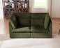 77" Oversized Corduroy Couch Modular Sectional Sofa, Washable Cloud Couch by CHICHOUSE
