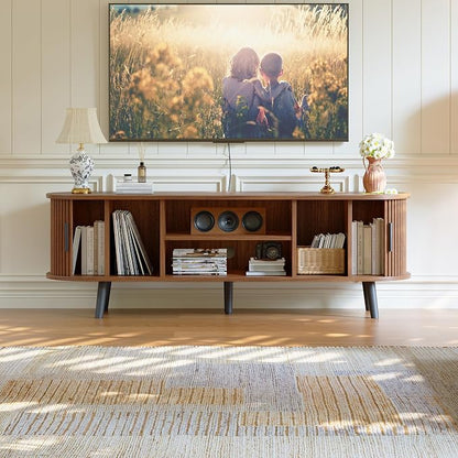 ChooChoo Mid Century Modern TV Stand - Image 5