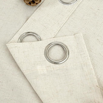 YoungsTex 84 Inches Length Linen Curtains - Image 9