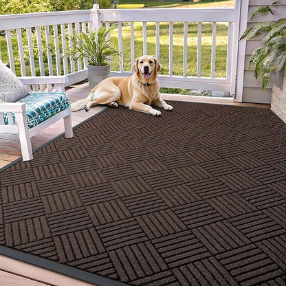 OLANLY Front Door Mat Outside Entrance 71x47, Waterproof Heavy-Duty Doormat | by OLANLY
