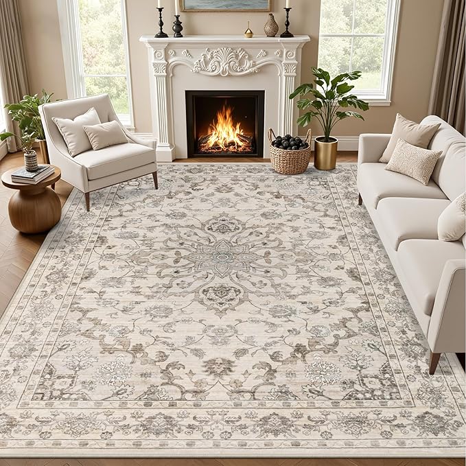 9x12 Area Rugs Living Room: Washable Rug by EXPEDIX