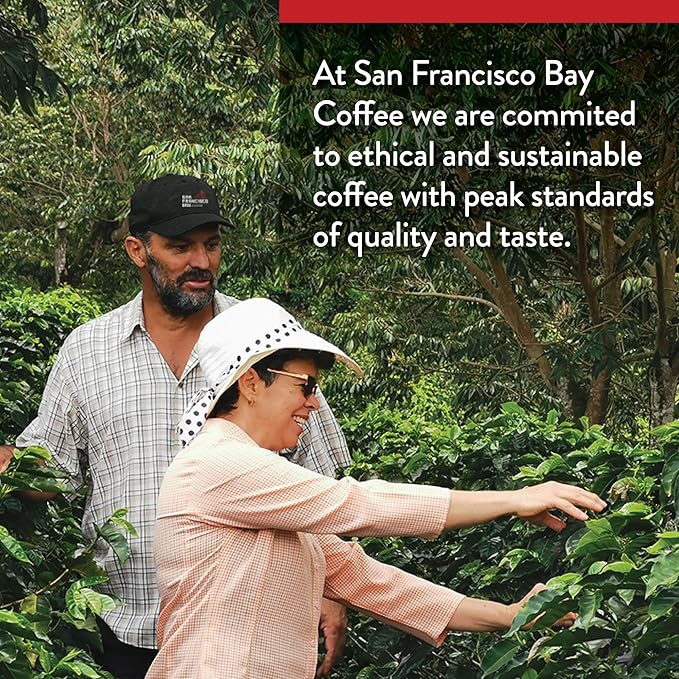San Francisco Bay Compostable Coffee Pods - Hazelnut Crème (36 Ct) K Cup Compatible including Keurig 2.0, Flavored, Medium Roast