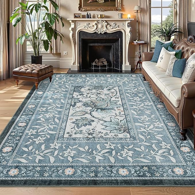 GarveeHome Provence 8x10 Area Rugs by GarveeHome