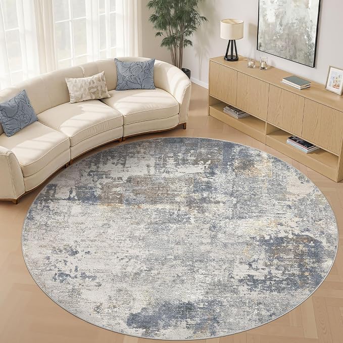 UERMEI 10ft Round Area Rug Living Room Rugs - Image 2