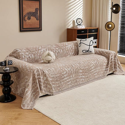 MYSKY HOME Couch Covers for 3 Cushion Couch Sofa, Chenille L Shape Sectional - Image 2