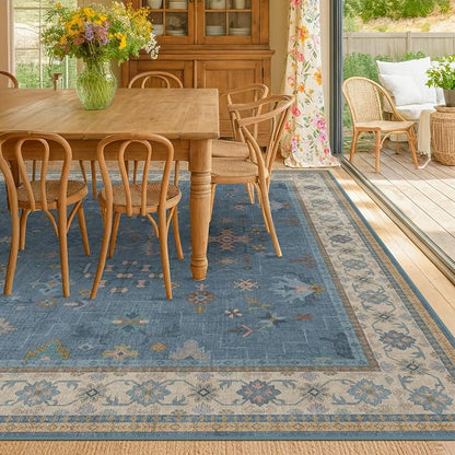 Boho 9x12 Soft Rugs for Living Room - Image 3