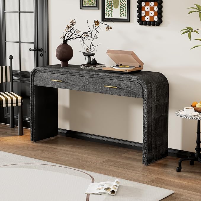 Console Table with 2 Drawers, Living Room, Dinning Room by HanStrong