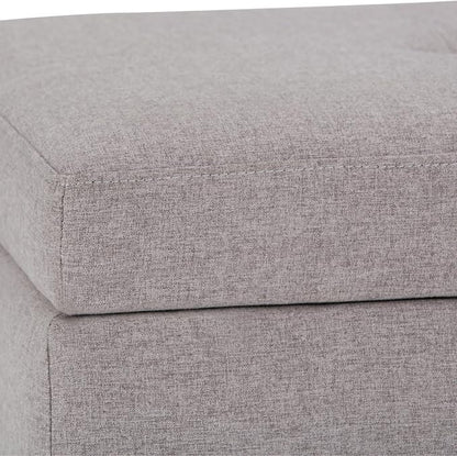 SIMPLIHOME Oregon Storage Ottoman Bench - Image 12