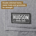 Hudson Durable Goods - Professional Grade Chef Apron for Kitchen, BBQ & Grill