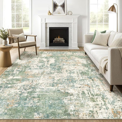 LOONGRUG 10x12 Area Rug Washable Large Neutral Modern Living Room Rug | by LOONGRUG