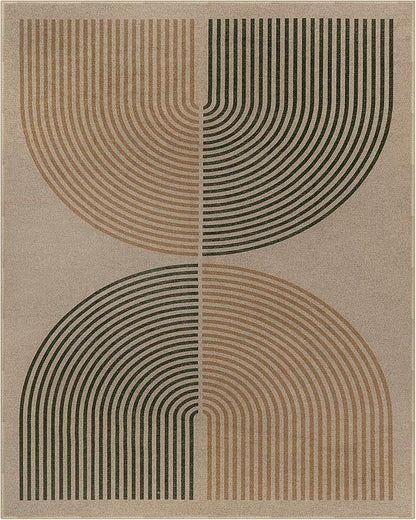 Lahome Modern Rainbow Easy Jute Rug 9x12, Large Nature Rugs - Image 7