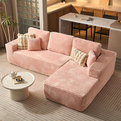 ovios 104" Cloud Boneless Couch - Image 7