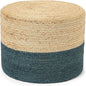 REDEARTH · Cylindrical Pouf Foot Stool Ottoman by REDEARTH