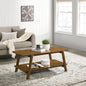 Mid-Century Modern Coffee Table 43 in, Wood Living Room Table by Noeko