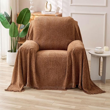 HAOMAIJIA Chenille Couch Cover Sofa Covers by HAOMAIJIA