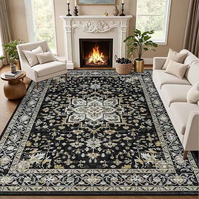 10x14 Area Rugs Living Room: Washable Rug by EXPEDIX