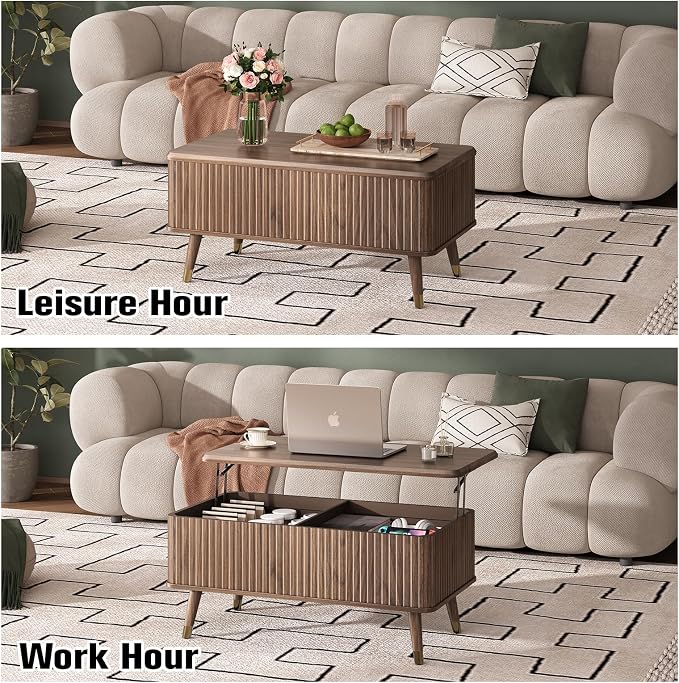 JOINICE Lift Top Coffee Table - Image 5