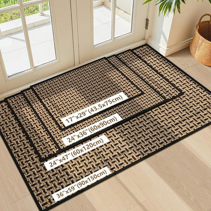 Door Mat Indoor Entrance 24"x47", Absorbent Indoor Door Mat Large, Non Slip - Image 7