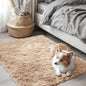 OLANLY 2x3 Machine Washable Small Bedside Rug, Soft Fluffy Shaggy Entryway by OLANLY