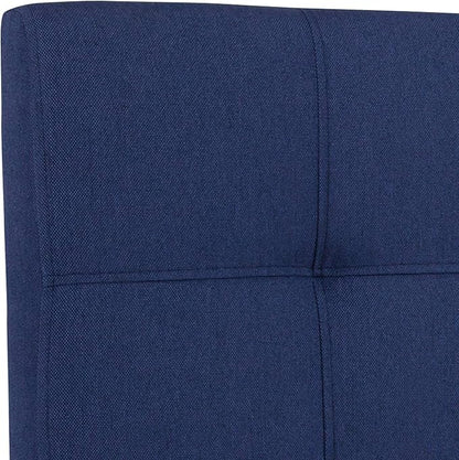 Flash Furniture Bedford Tufted Upholstered Full Size Headboard in Navy Fabric - Image 6