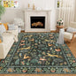 DUKINO 5x8 Area Rug for Bedroom, Soft Washable Animal Rug Non Slip, Stain by DUKINO