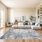 6x9 Washable Living Room Rug – Modern Neutral Abstract Large Indoor Area Rug by BYYVOORugsforYourHome