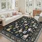 Soalmost Dog 6x9 Area Rugs for Living Room, Washable Animal Soft Rug Black | by Soalmost