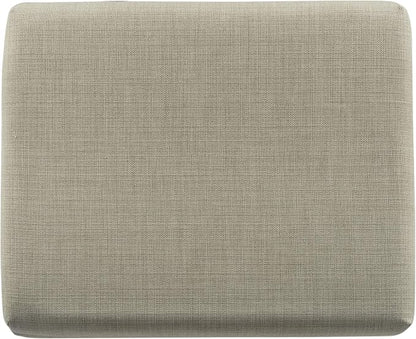 Homepop Home Decor | Upholstered MediumRectangular Storage Ottoman | Hinged Lid - Image 12