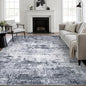 10x14 Area Rug Living Room: Modern Washable Indoor Soft Carpet Grey | by FXRHLP