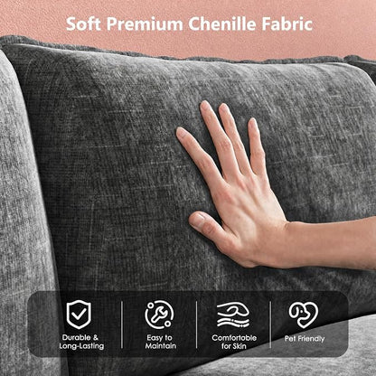 Marsail Modular Sectional Sofa 110.6" U-Shaped Modern Comfy Cloud Couch - Image 7