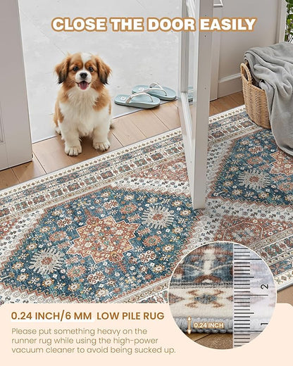 Runner Rug 2x6, Non Slip Washable Rugs - Image 6