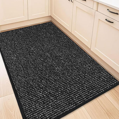 BEQHAUSE Kitchen Rugs 32"x48", Non-Slip Kitchen Mats by BEQHAUSE