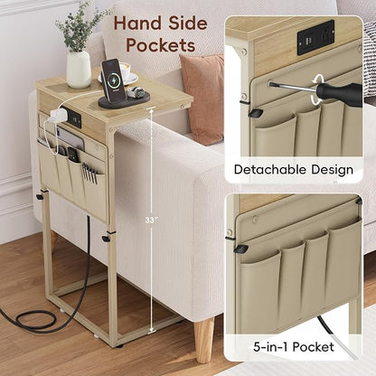 Vagusicc C-Shaped End Table - Image 6