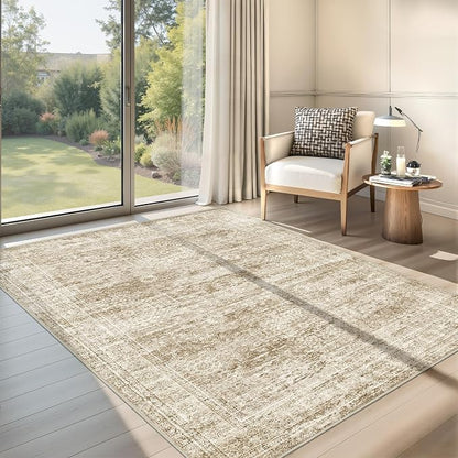 4x6 Area Rug for Entryway, Washable Kitchen Rug, Living Room, Dining Room - Image 3
