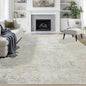 8x10 Area Rugs for Living Room Washable Bedroom Dining Room Beige Grey | Modern by Aelenmu