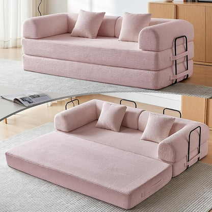 Compression Sofa, Cloud Sectional Sofa, Sofa Bed, Boneless Modular Sectional by QQR