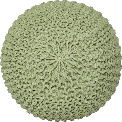 REDEARTH · Round Pouf Foot Stool Ottoman - Image 6