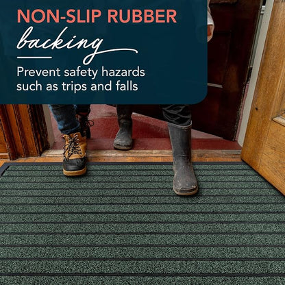 ubdyo Extra Durable Door Mat Outside Entrance | Dirt Trapping, Non-Slip Backing - Image 5
