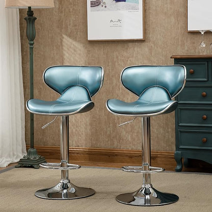Roundhill Furniture Masaccio Cushioned Leatherette Upholstery Airlift - Image 5